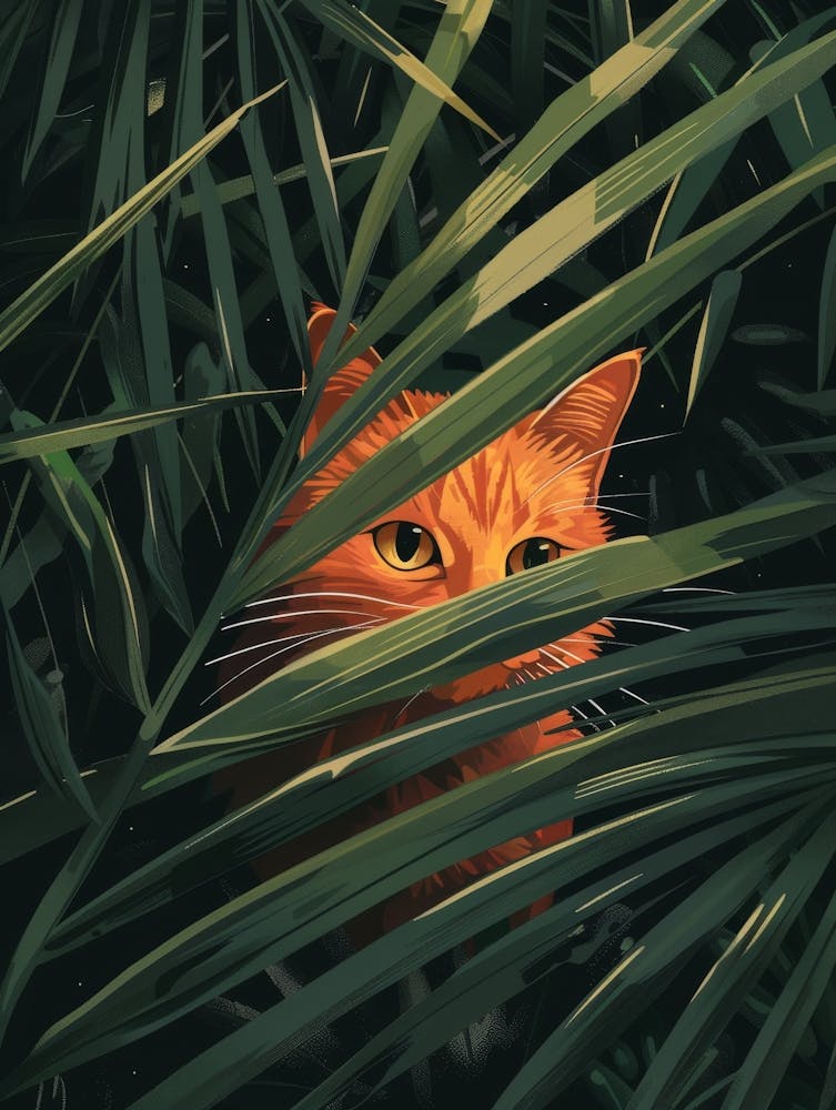 Cat In The Jungle 4