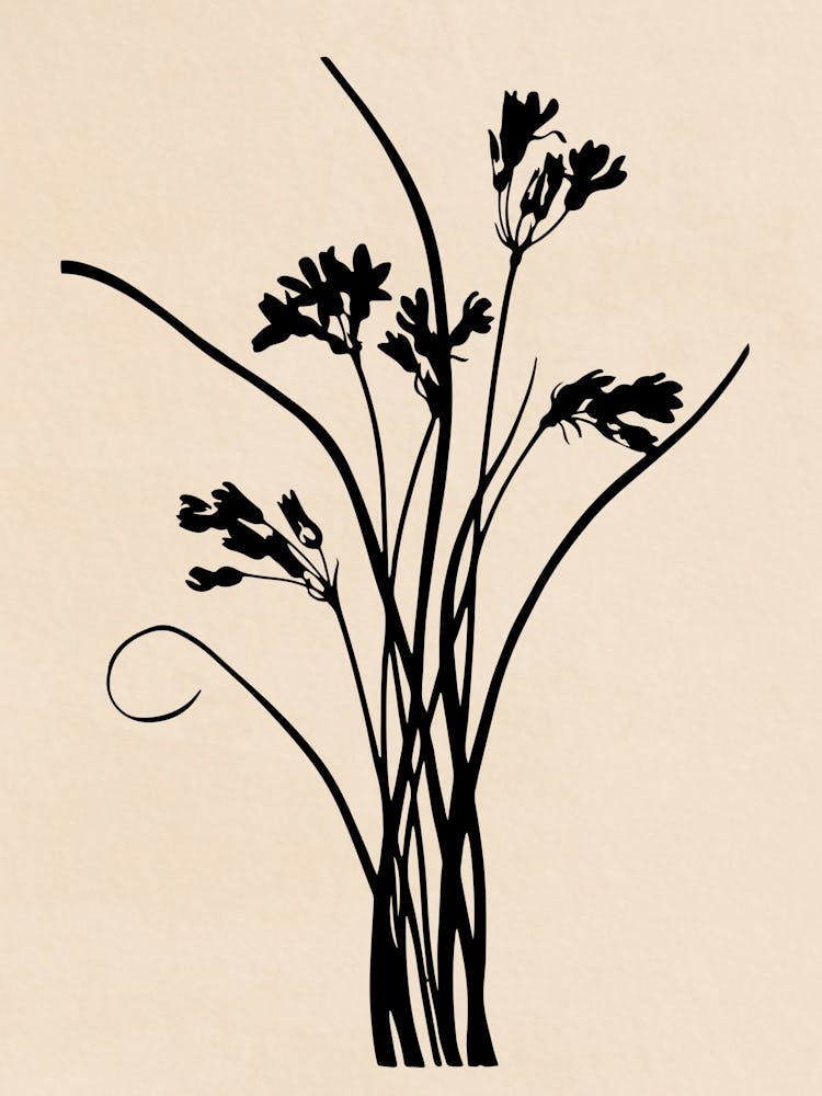Wildblumen in einer Vase