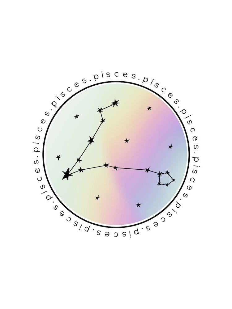 Pisces  Zodiac Star Chart