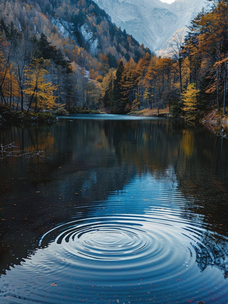 Autumn In The Mountains 1