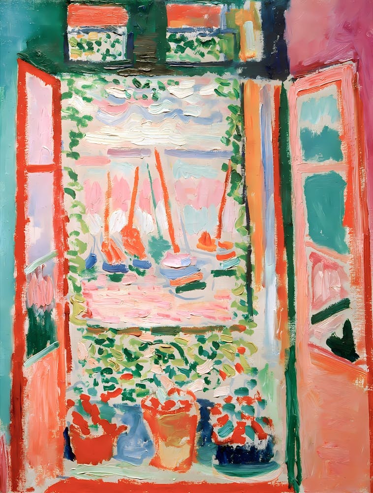 Henri Matisse The Open Window 1905