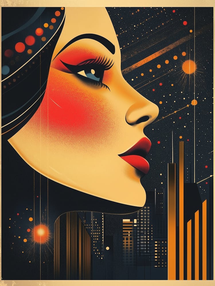Art Deco Lady
