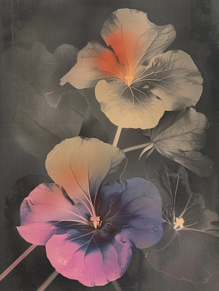 Iridescent Flower Nasturtium 4