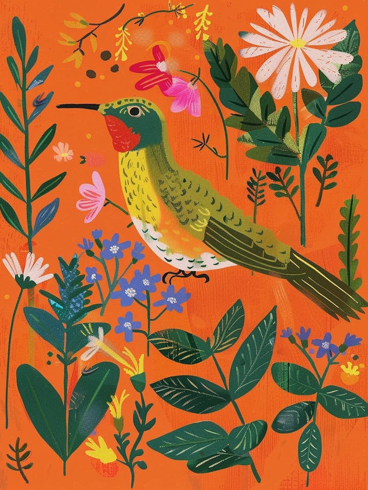 Spring Birds Hummingbird 2