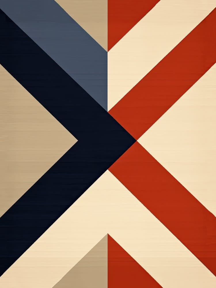 Harmonic Grid; Mid Century Geometric Exploration