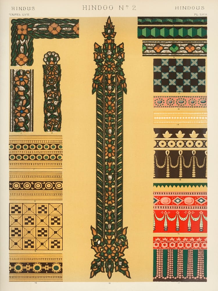 Vintage Pattern, Owen  Jones