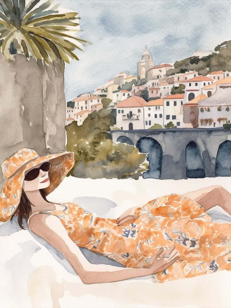 Lounging In Amalfi