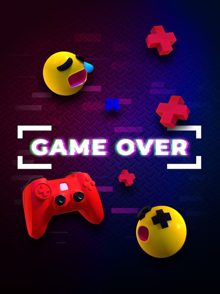 Gamer 3D - synthwave retrowave vaporwave 2