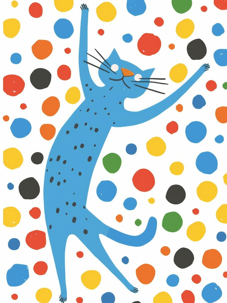 Polka Dot Cat 15