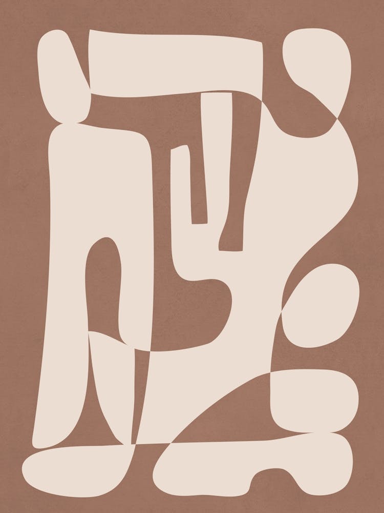 Mocha Modern Abstract 3