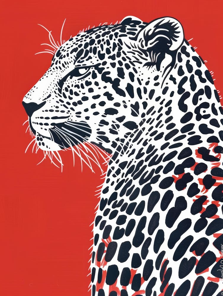 Leopard Canvas Art 1
