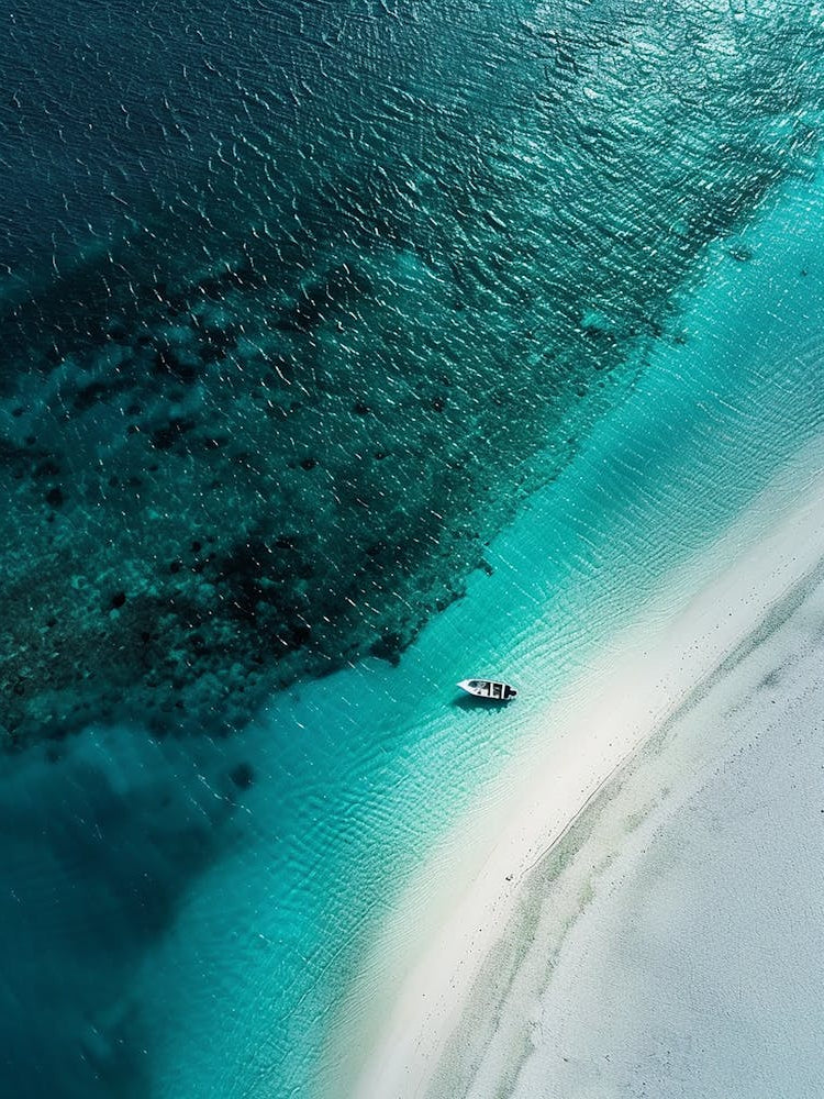 Aerial View Of A Beach 2