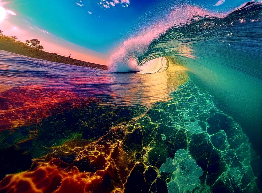 Surfer'S Wave