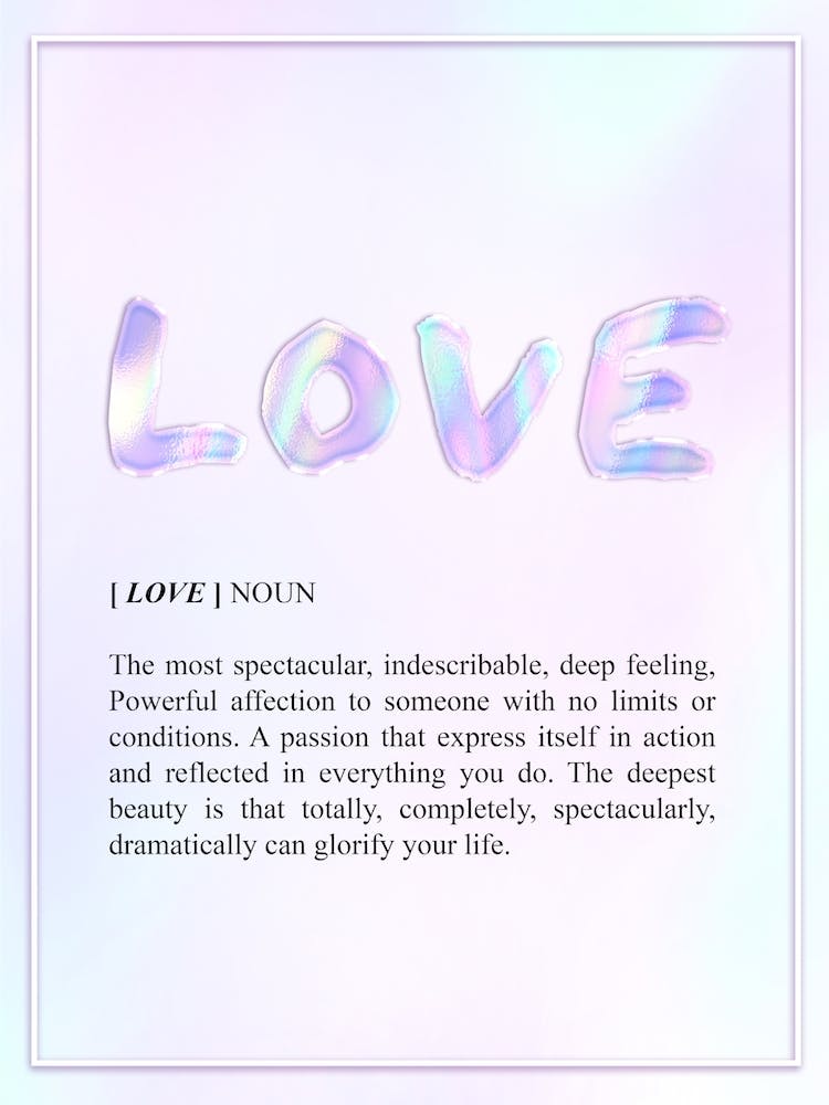 Definition  of LOVE