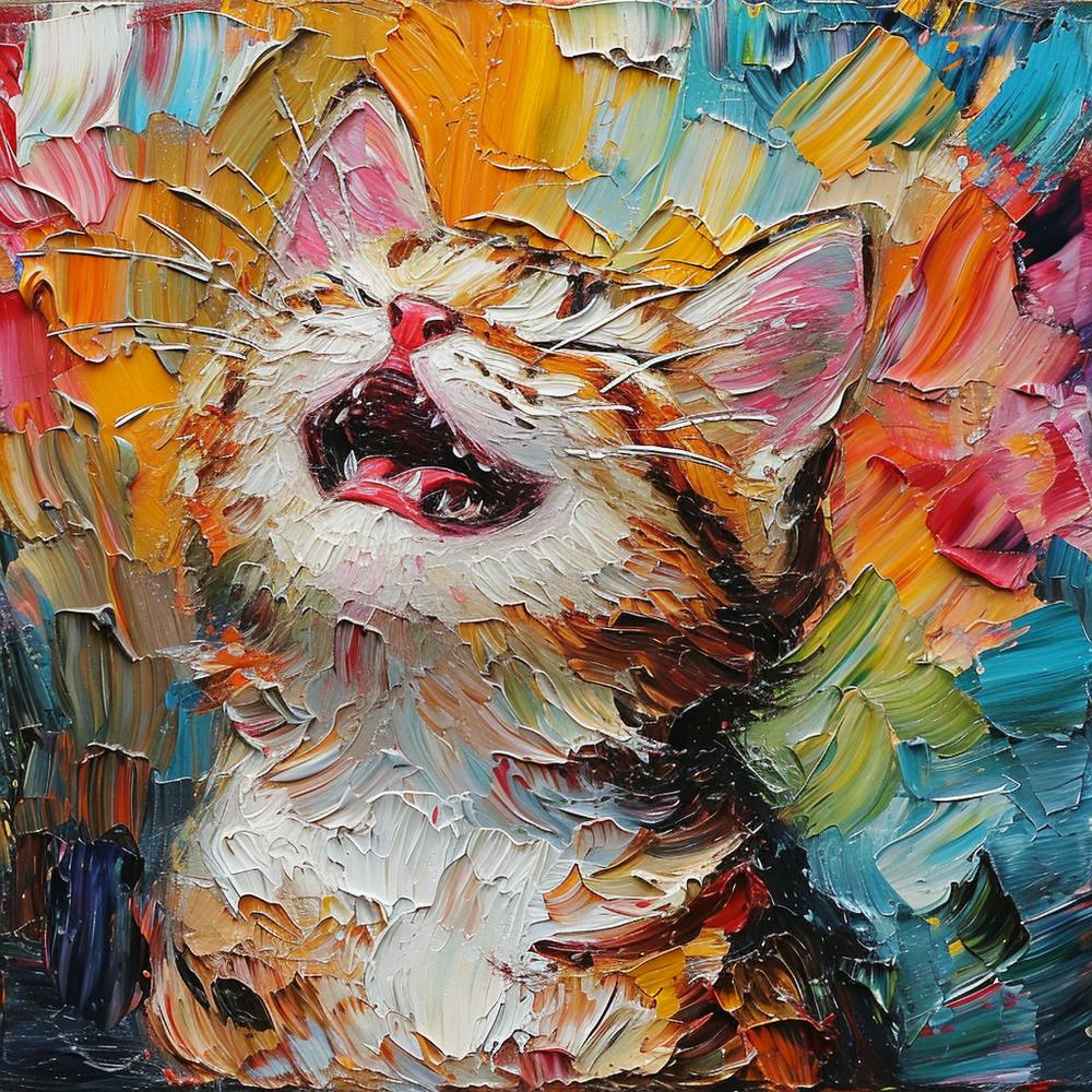 Kitty Painting 1