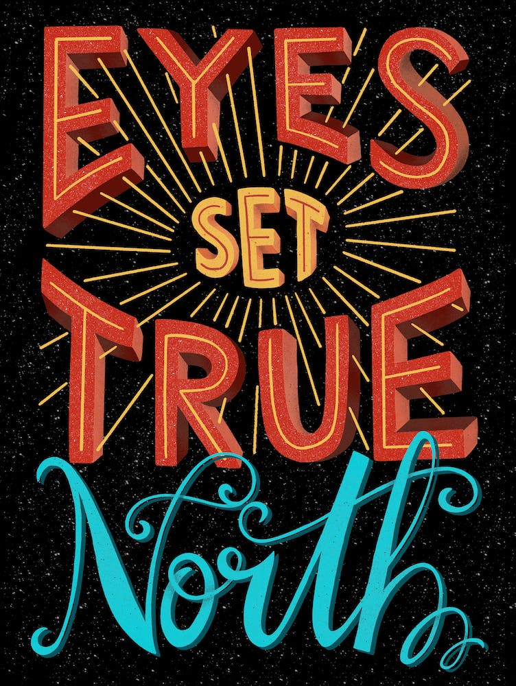 Eyes Set True North