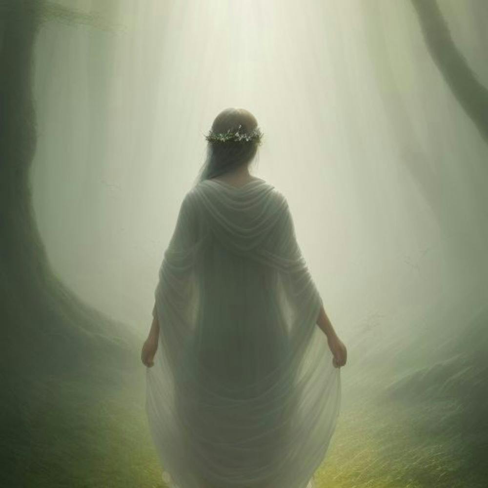 Fairy In The Forest