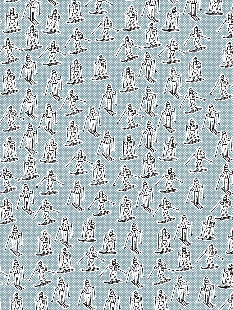 Skiers On Skis 1