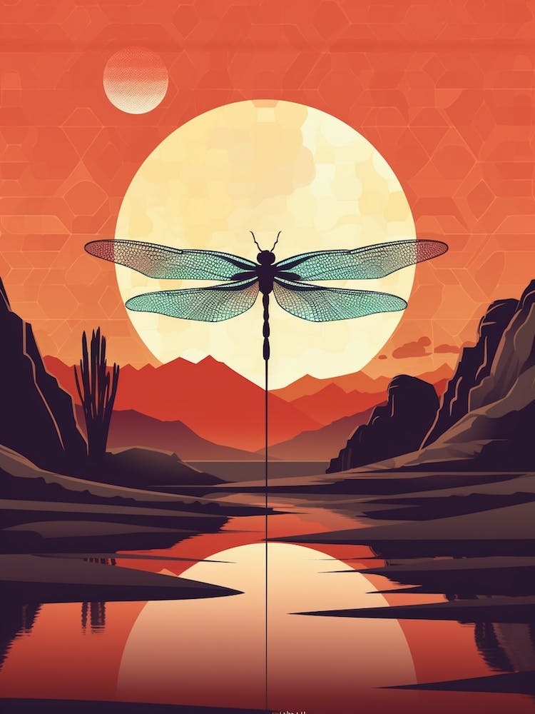 Sunset Dragonfly 3