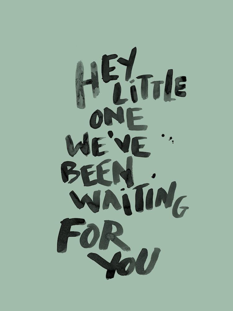 Hey Little One Green