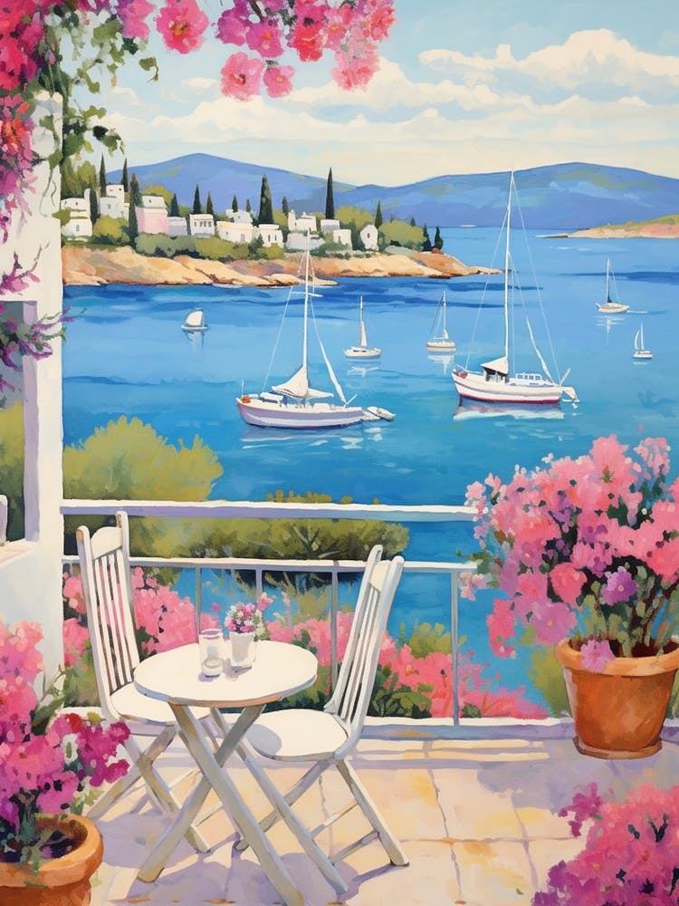 Bodrum Turkey 2 Illustration