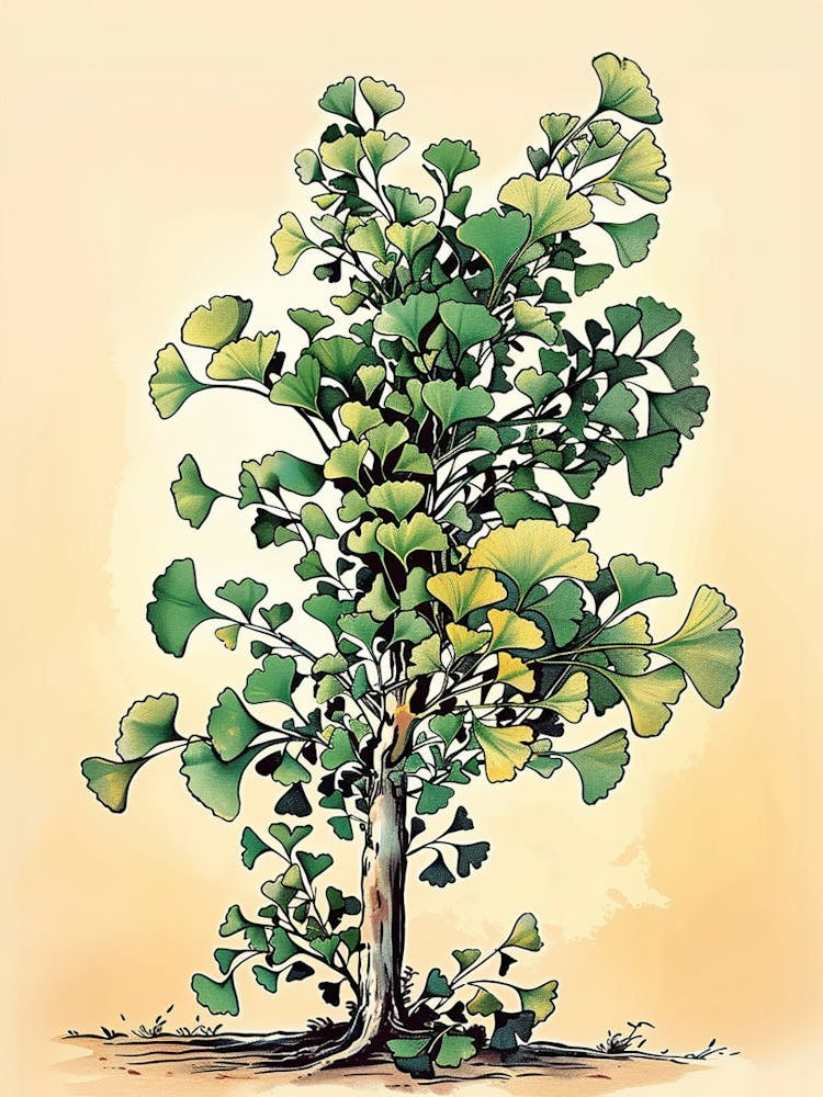 Niccheyne Ginkgo Tree   No Text No Typography   Ar 34   Sref