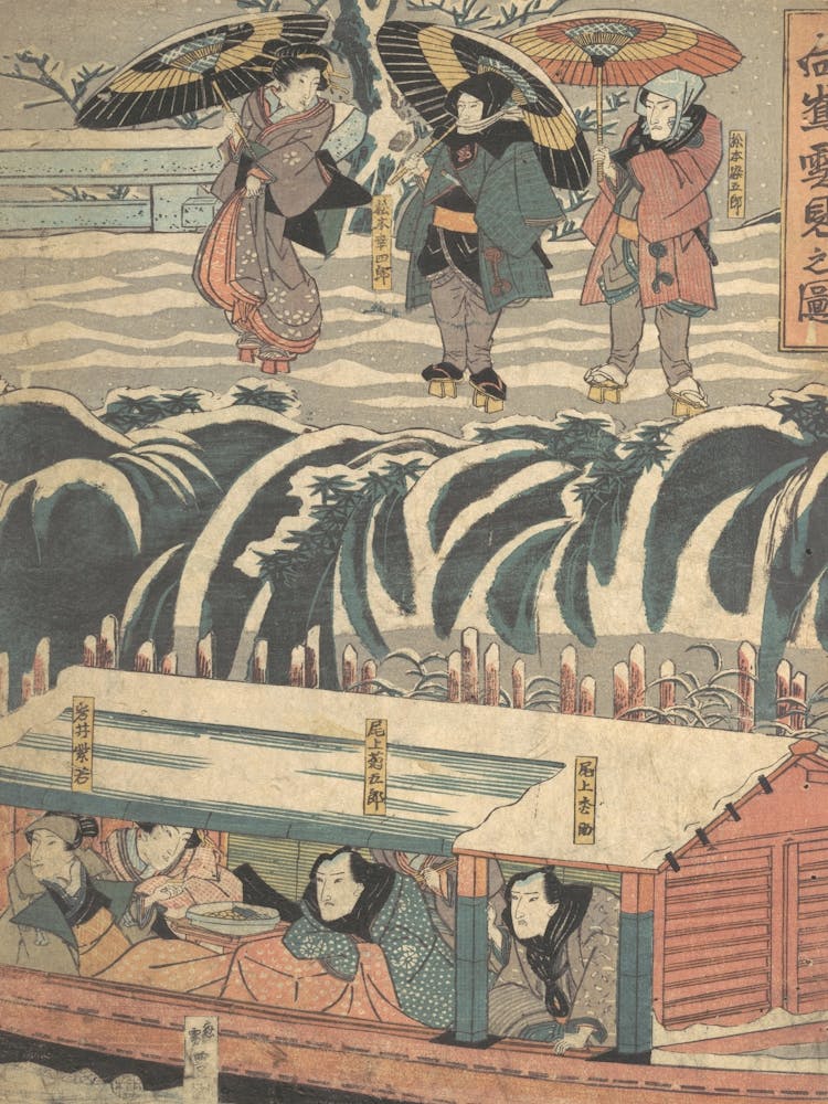 Print (2) By Utagawa Kunisada