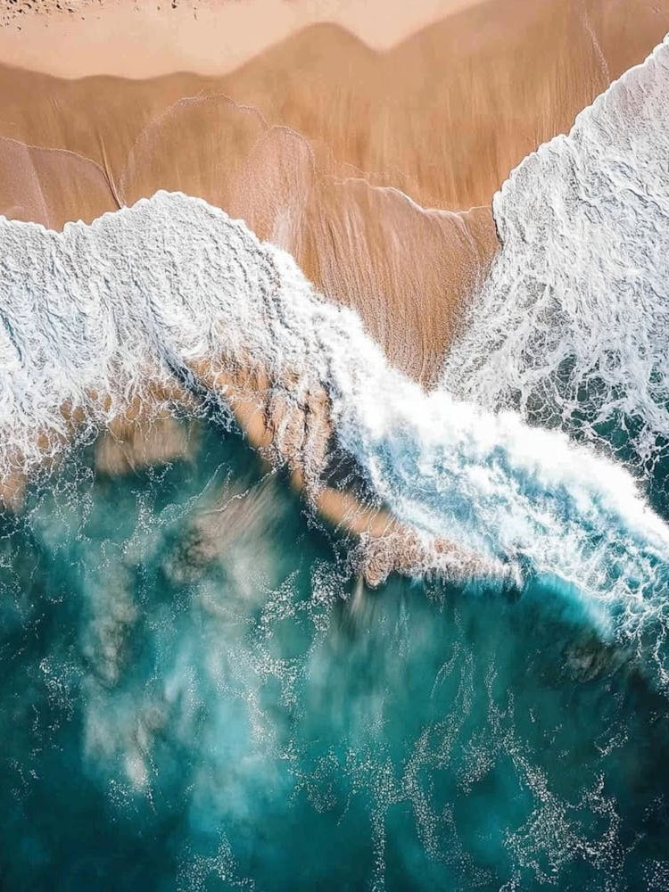 Aerial View Of A Beach 142