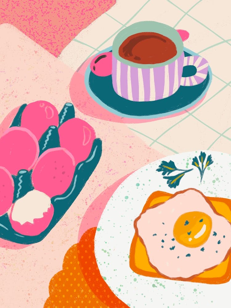 Breakfast Illustration