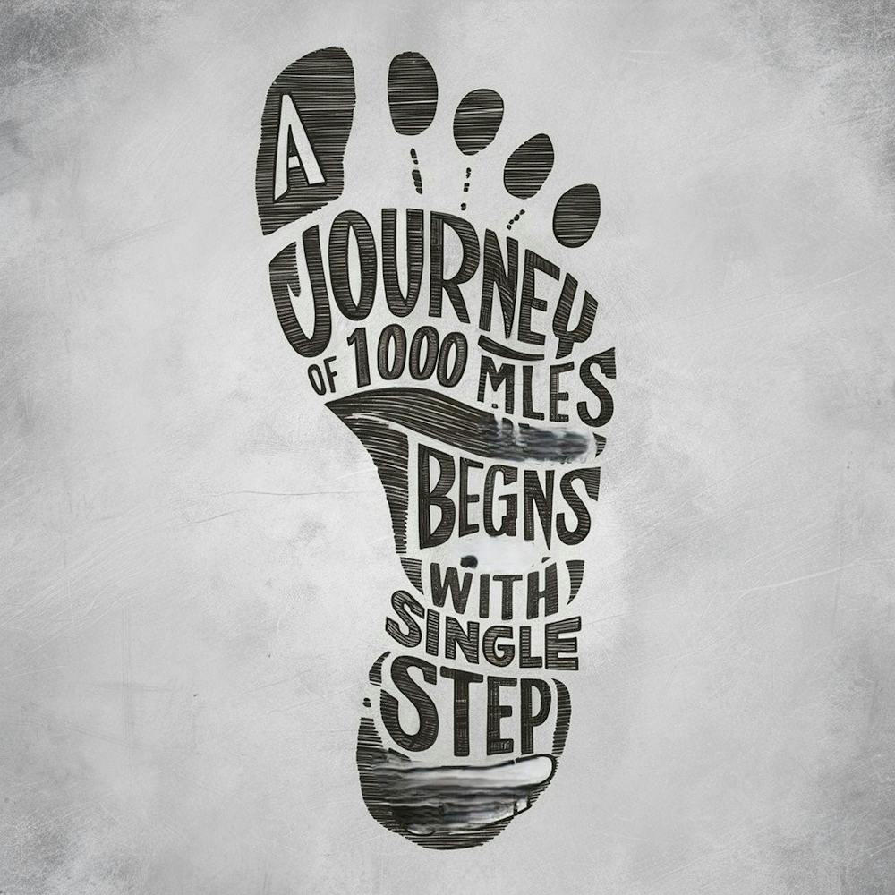 Journey Of 100 Miles Begins With Single Step