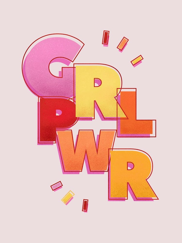 Girl Power Typography