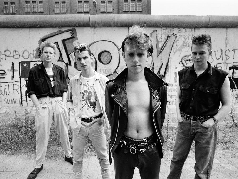 Depeche Mode At The Berlin Wall, 1984