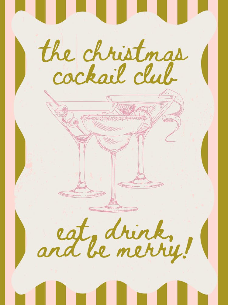 Christmas Cocktail Club (mangez, buvez et soyez joyeux !)