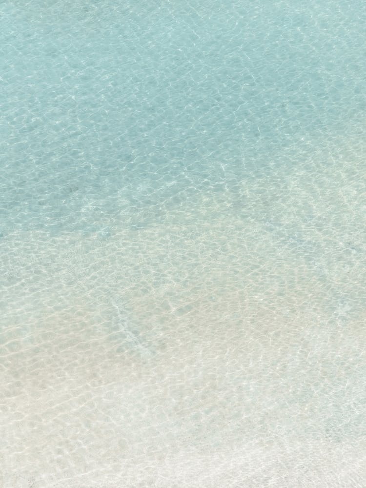 Clear Blue Pastel Coloured Water