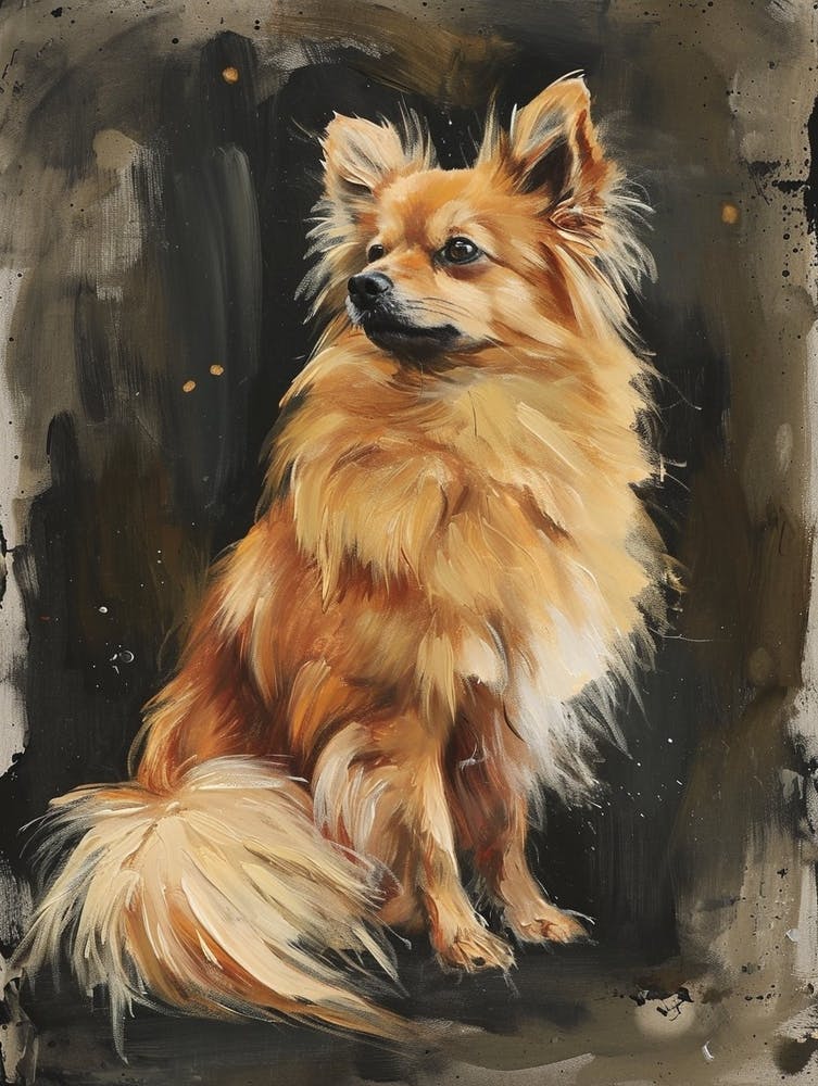 Finnenspitz - Acrylgemälde 5