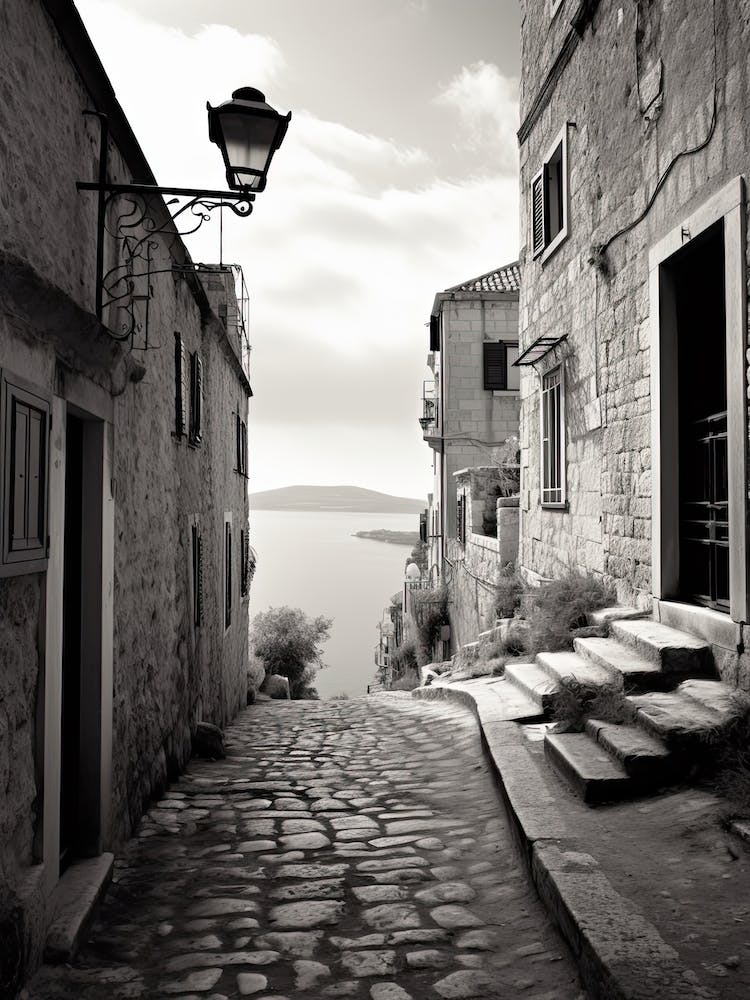 Dubrovnik, Croatia, Photography In Black And White 3