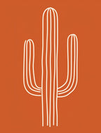 Cactus Line Drawing Organ Pipe Cactus 2