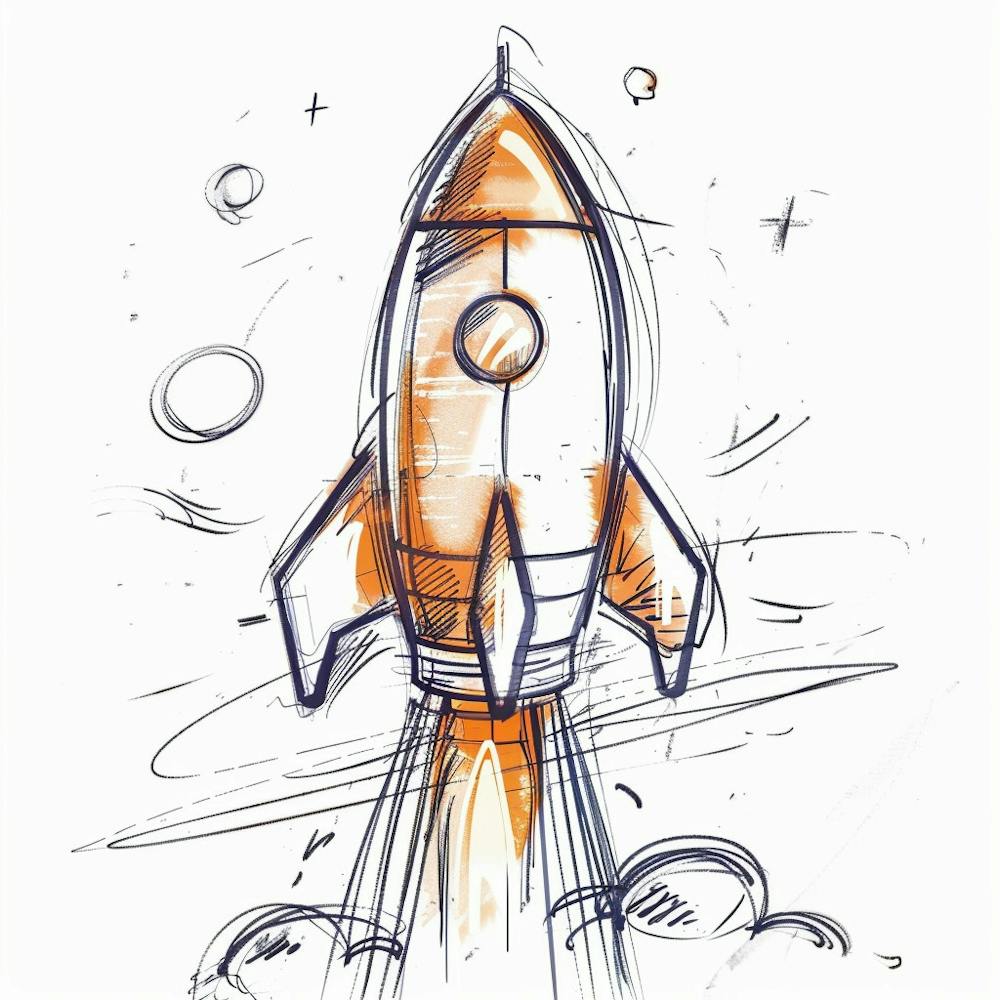 Raketenstart 3