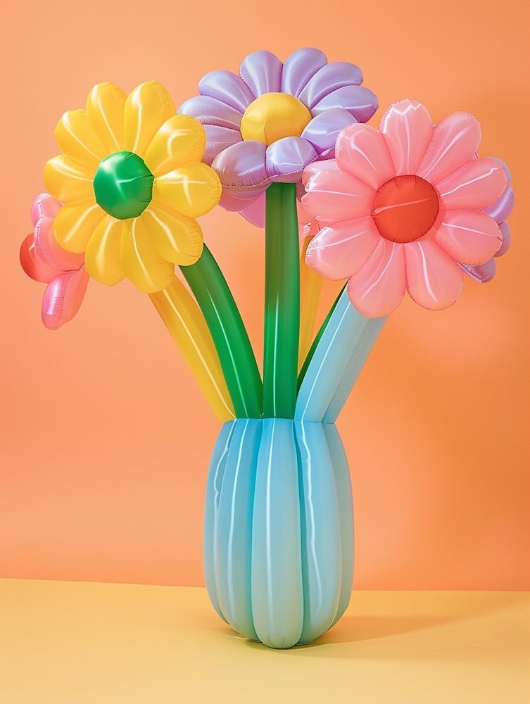 Dreamy Inflatable Flowers Cineraria 5