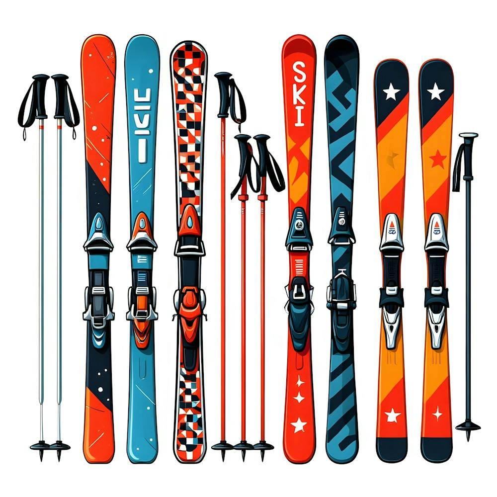 Skis And Snowboards