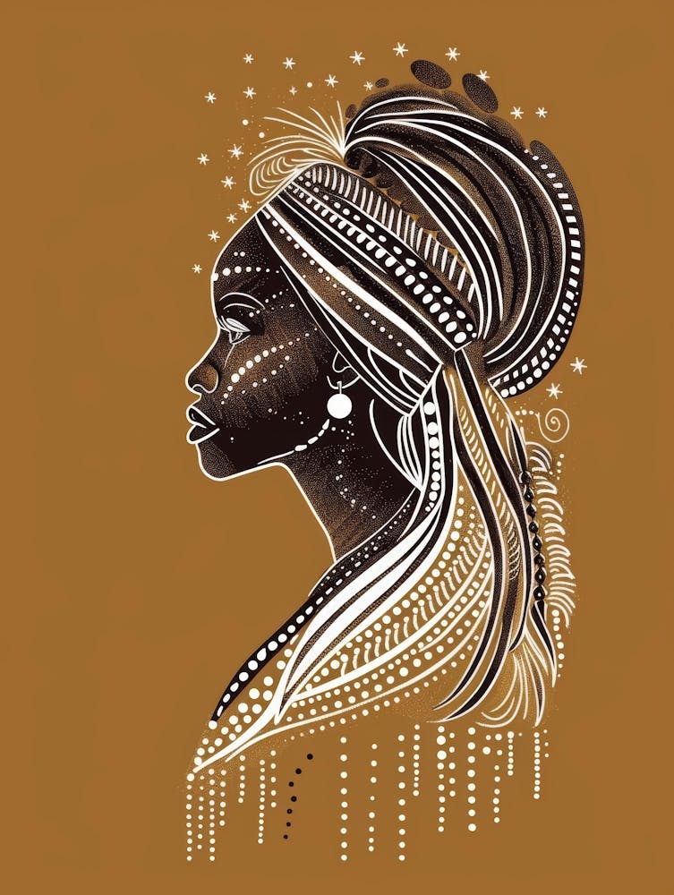 Portrait Of African Woman 51