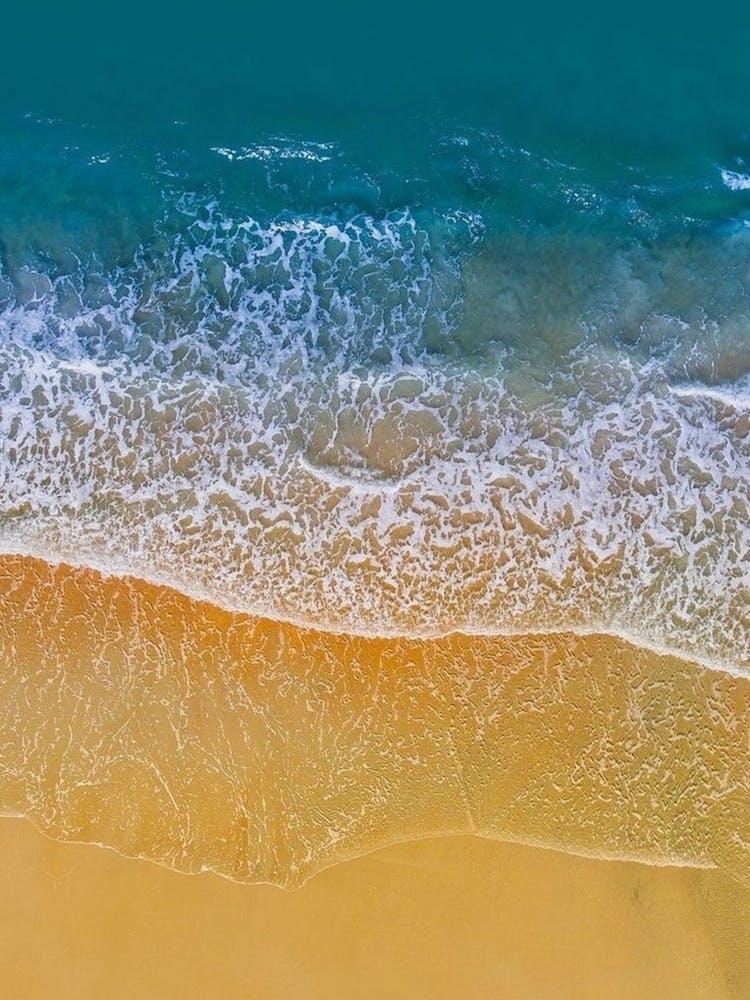 Aerial View Of A Beach