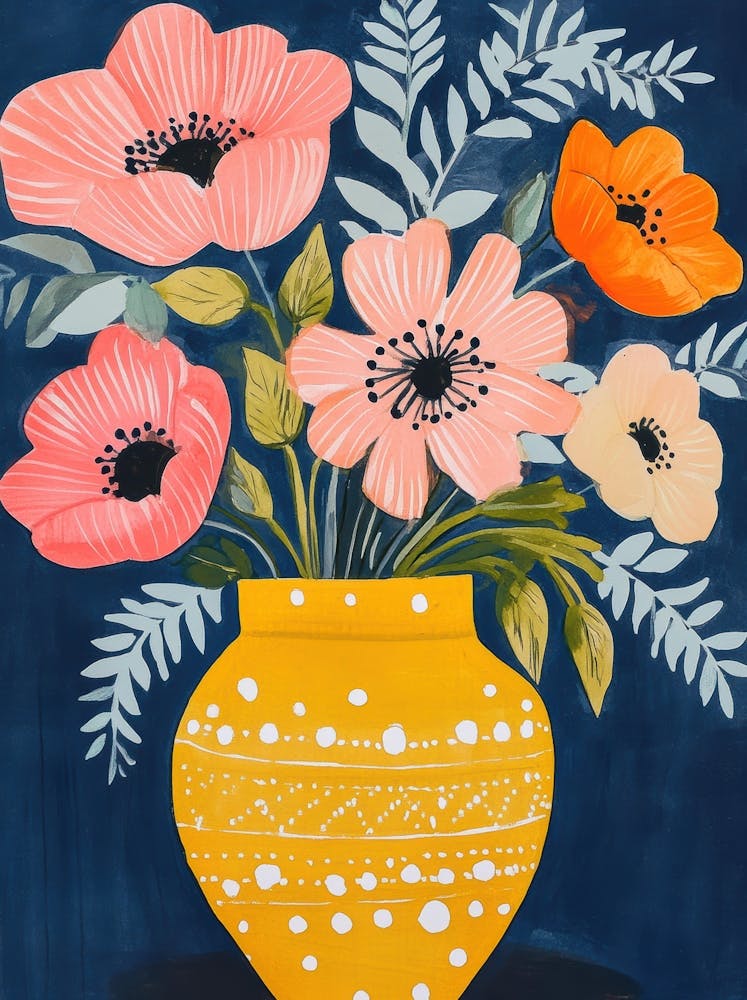 Poppies In A Vase 8