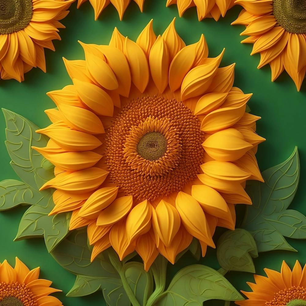 Sunny Smiles Sunflower