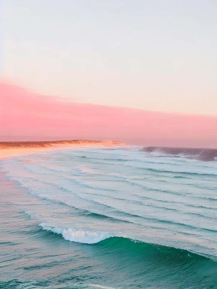 Merewether Beach, Australia Pink Photography 2