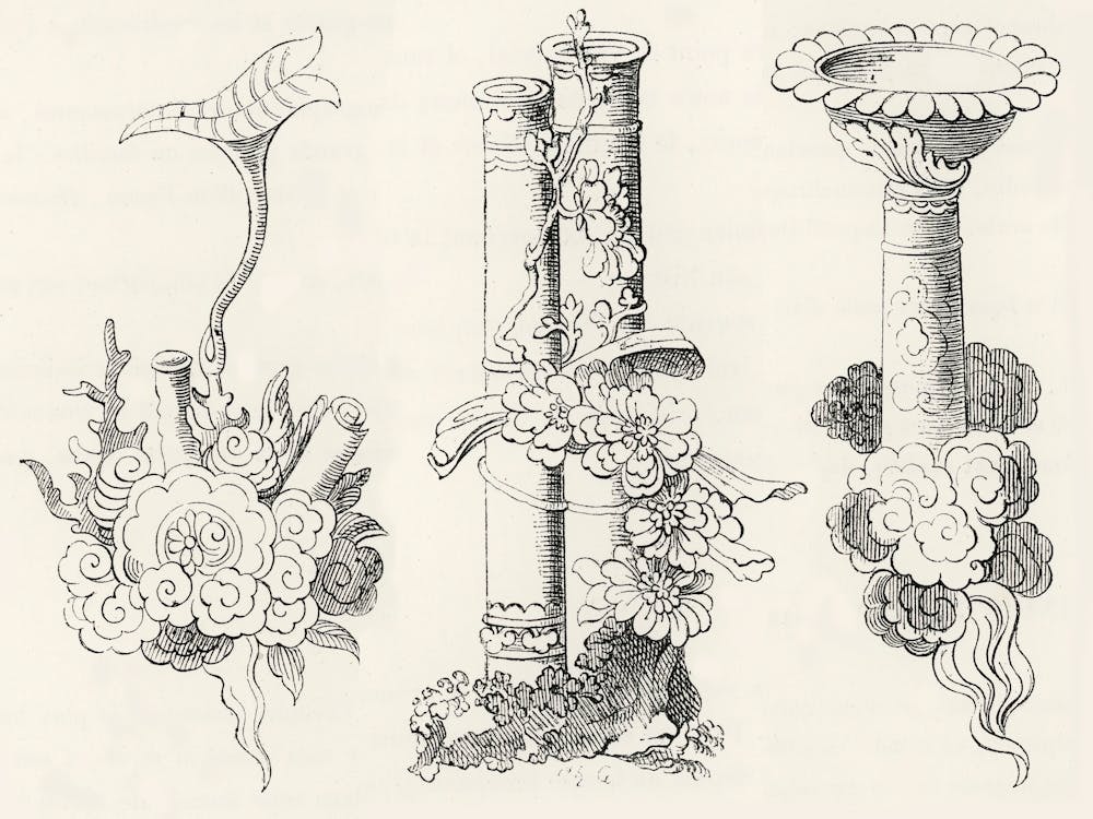 Chinese Decorative Elements, Albert Racine