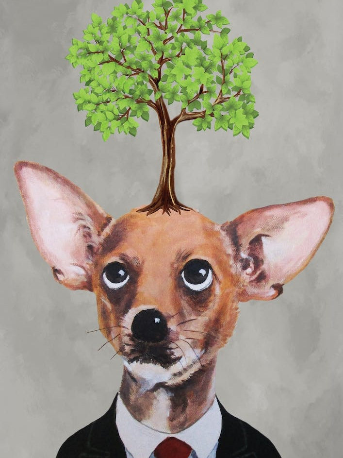 Chihuahua With Tree