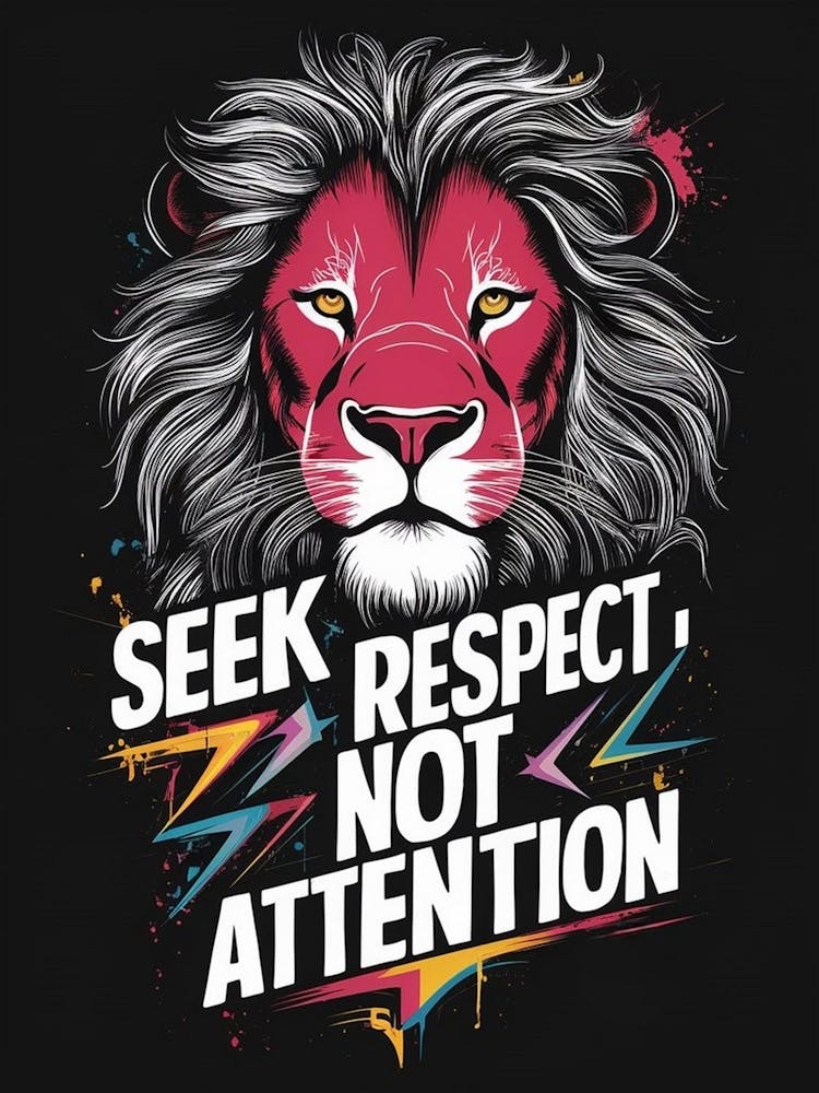 Seek Respect Not Attention 2