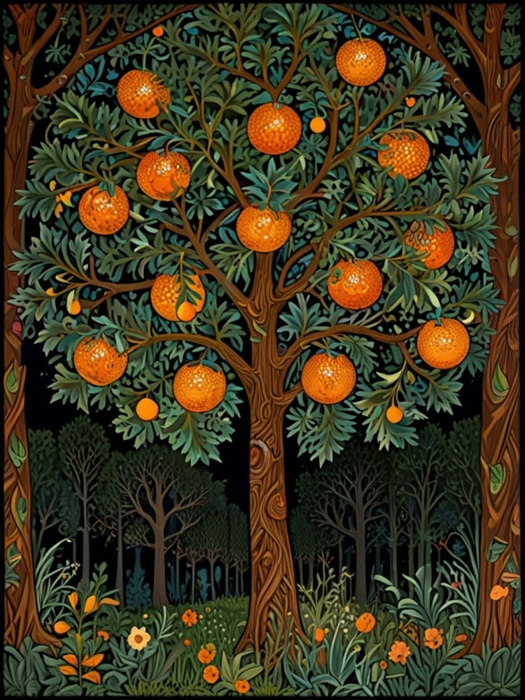William Morris Orange Tree 4