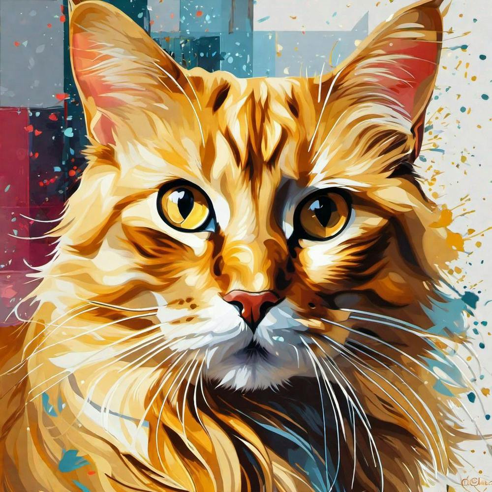 Orange Tabby Cat 6